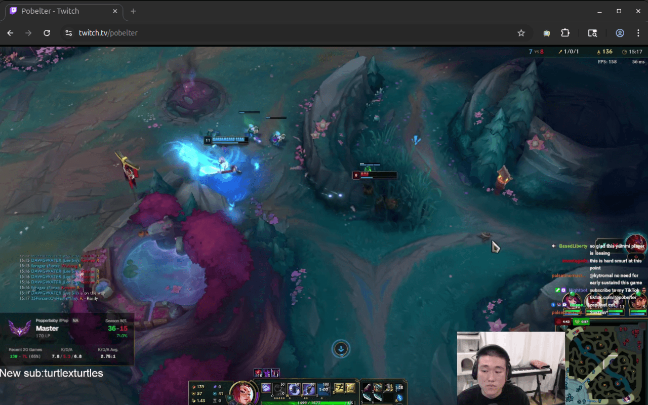 Full Tab extension screenshot showing video maximized to fill browser tab
